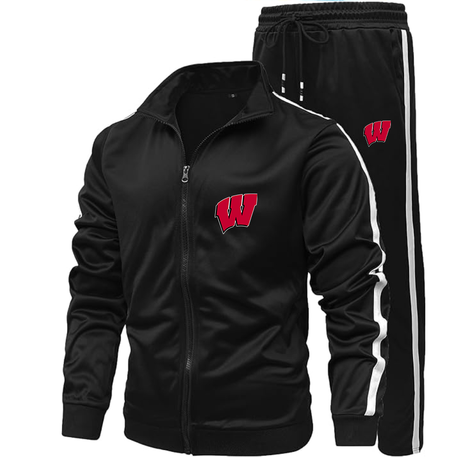 Men's Wisconsin Badgers  Dri-Fit TrackSuit